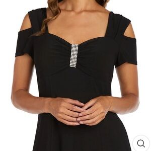 NWT black formal dress size12